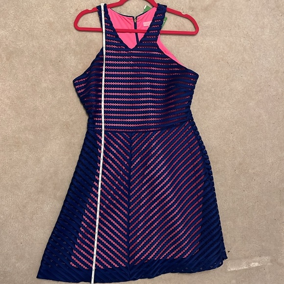 NWT Lilly Pulitzer Megyn Fit & Flare dress size L - Picture 7 of 7